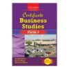 Certificate Business Studies Form 2 by Indire