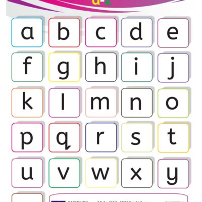 Queenex Letter Sounds a-z Chart (Plain)