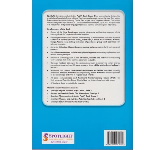 141a Spotlight Environmental Activities Primary grade 2 by Cathrine Akinyi, Thomas …