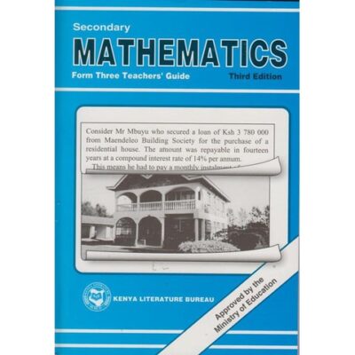 Secondary Maths Form 3 Teachers' guide KLB