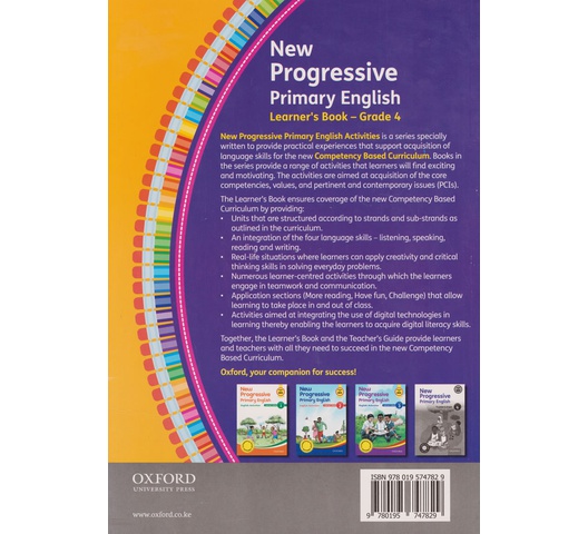 27a New Progressive Primary English Learner’s Book