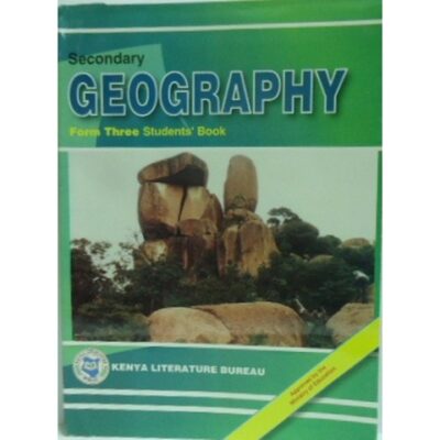Secondary Geography Form three Students ‘Book