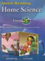 Quick Reading Home Science Form 3 by Catherine Nyika,Irene Ta…