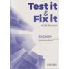 Test it & Fix it KCSE English by Bukenya