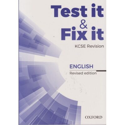 Test it & Fix it KCSE English by Bukenya