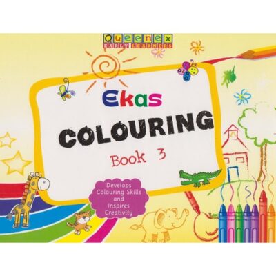 Queenex Ekas Colouring Book 3 by Ekas