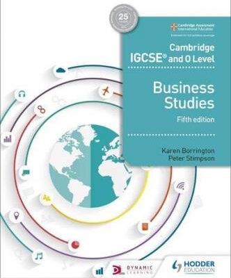 Cambridge IGCSE and O Level Business Studies 5th edition