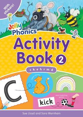 Jolly Phonics Activity Book 2 : in Precursive Letters (British English edition)