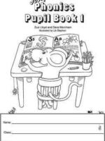 Jolly Phonics Pupil Book 1 : in Precursive Letters (British English edition)