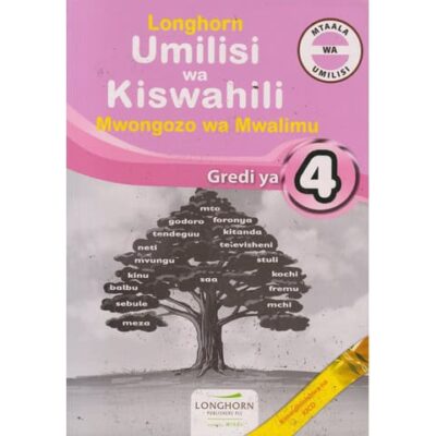 Longhorn Umilisi wa Kiswahili Grade 4 Mwalimu (Approved)