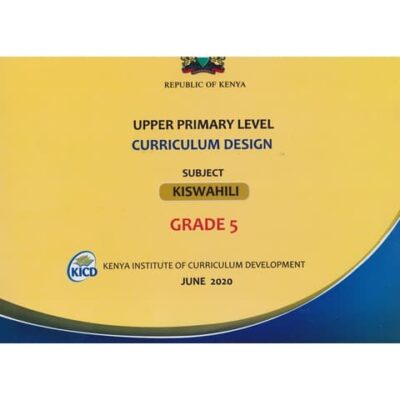 Upper primary Level Curriculum Design English GD5 (KICD