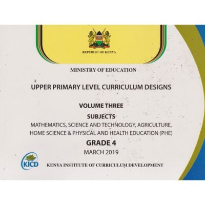Upper Primary Curriculum Vol 3 GD4 2019
