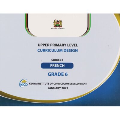 Upper Primary Level Curriculum Design French Grade 6