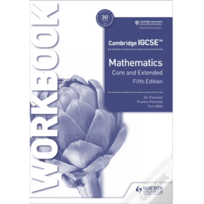 Hodder Cambridge IGCSE Maths Core and Extended Workbook 5th Edition