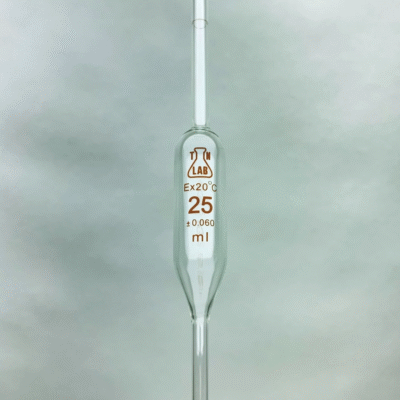 Pipette Graduated / Bulb 25ml (Glass)