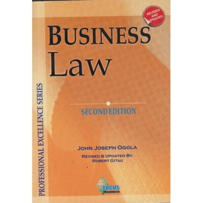 Business Law 2nd Edition by John Joseph Ogola
