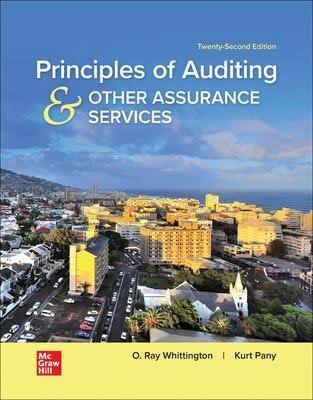 PRINCIPLES OF AUDITING
